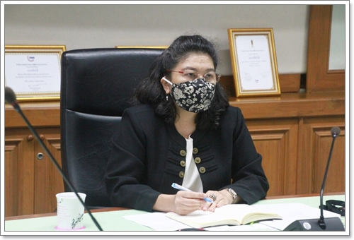 ﻿ประชุมผู้บริหารกระทรวงยุติธรรม ครั้งที่ 14/2563 ผ่านระบบ VDO Conference